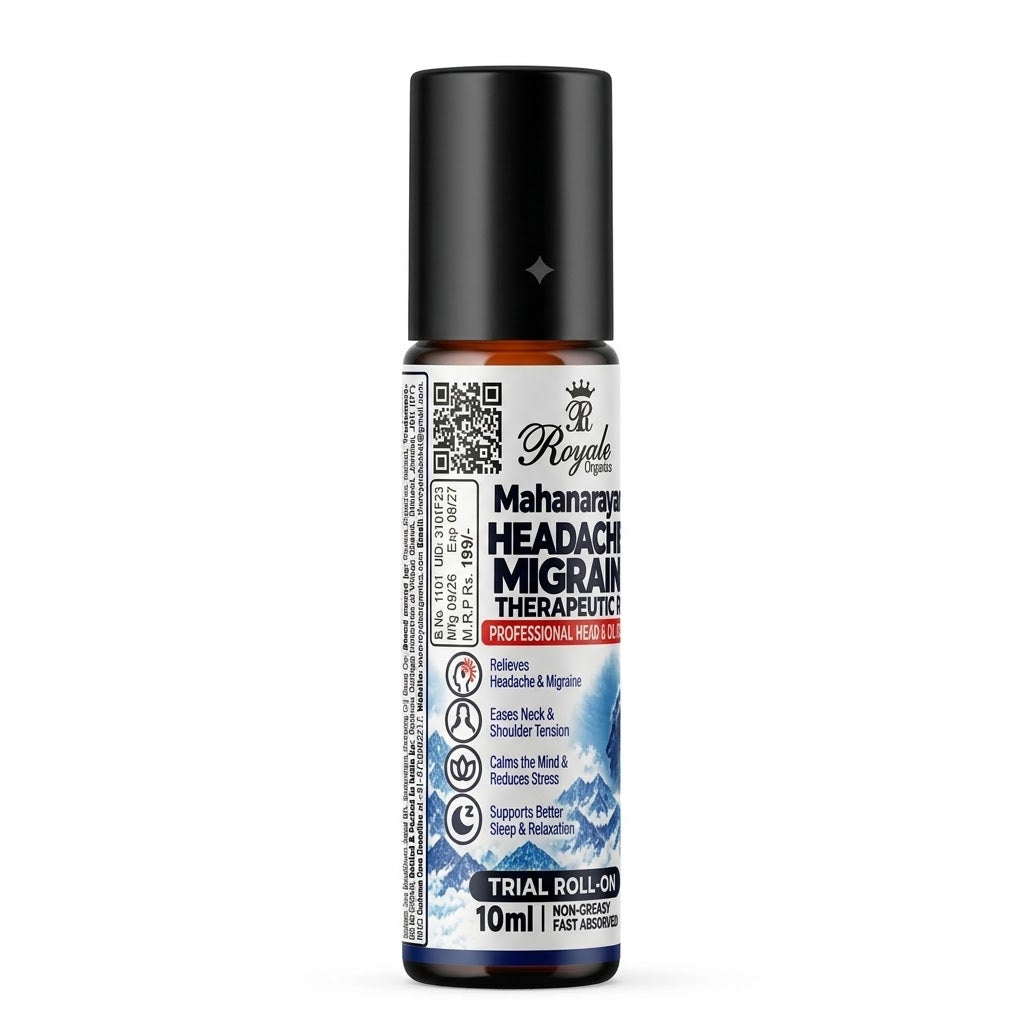 Mahanarayana Head-Ache & Migrain Specialist Pain Oil- 10 ml