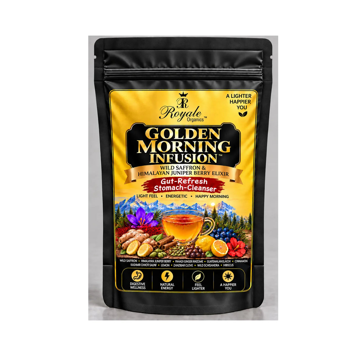 Golden Morning Herb Tea (Gut Refresh-Stomach Cleanser)-50 gm