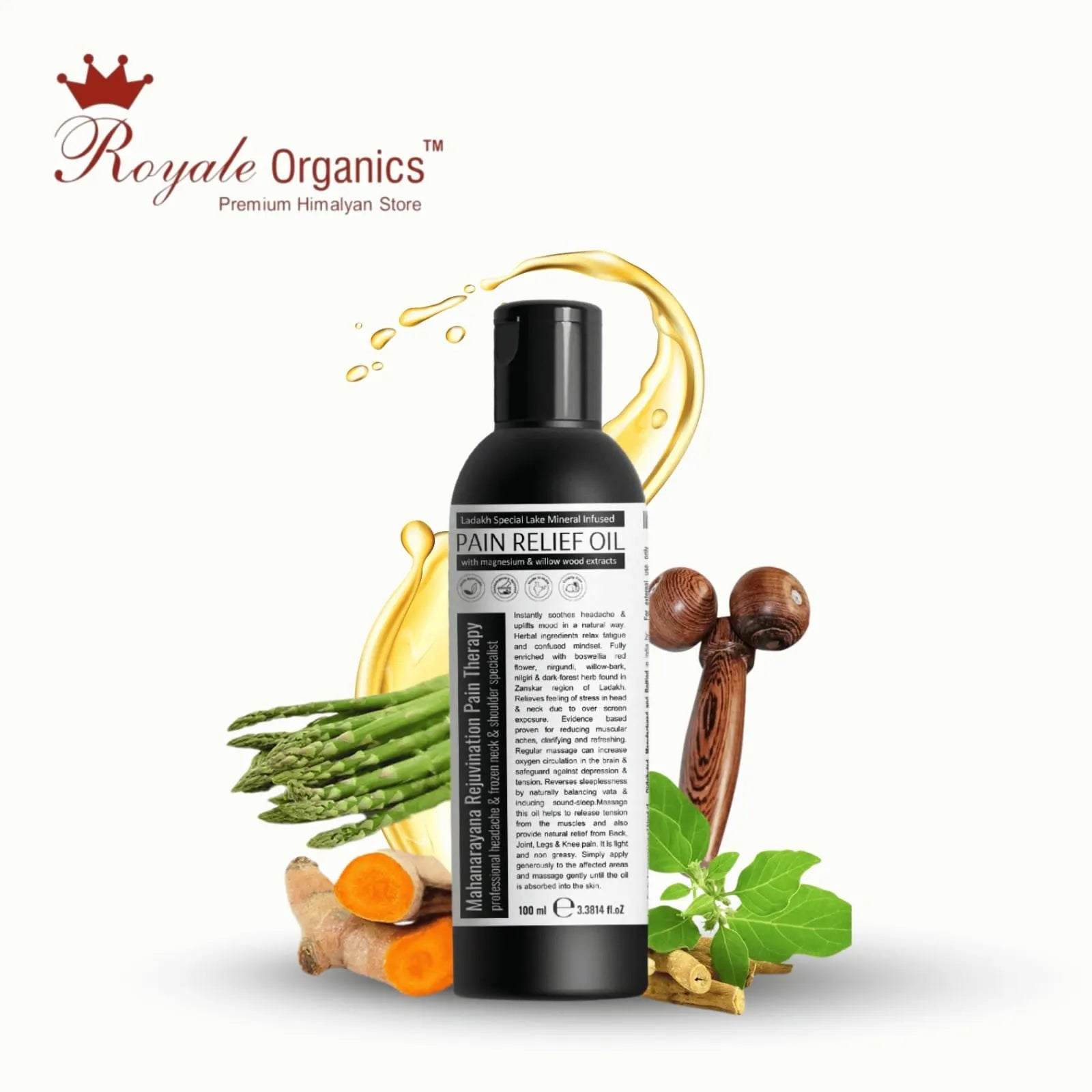 Mahanarayana Head-Ache & Migrain Specialist Pain Oil- 99 ml