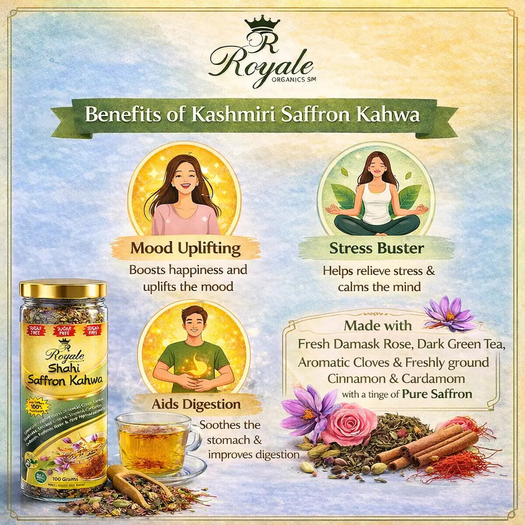 Kashmir Shahi Kehwa (Roasted Herbs & Spices) 100 Grams