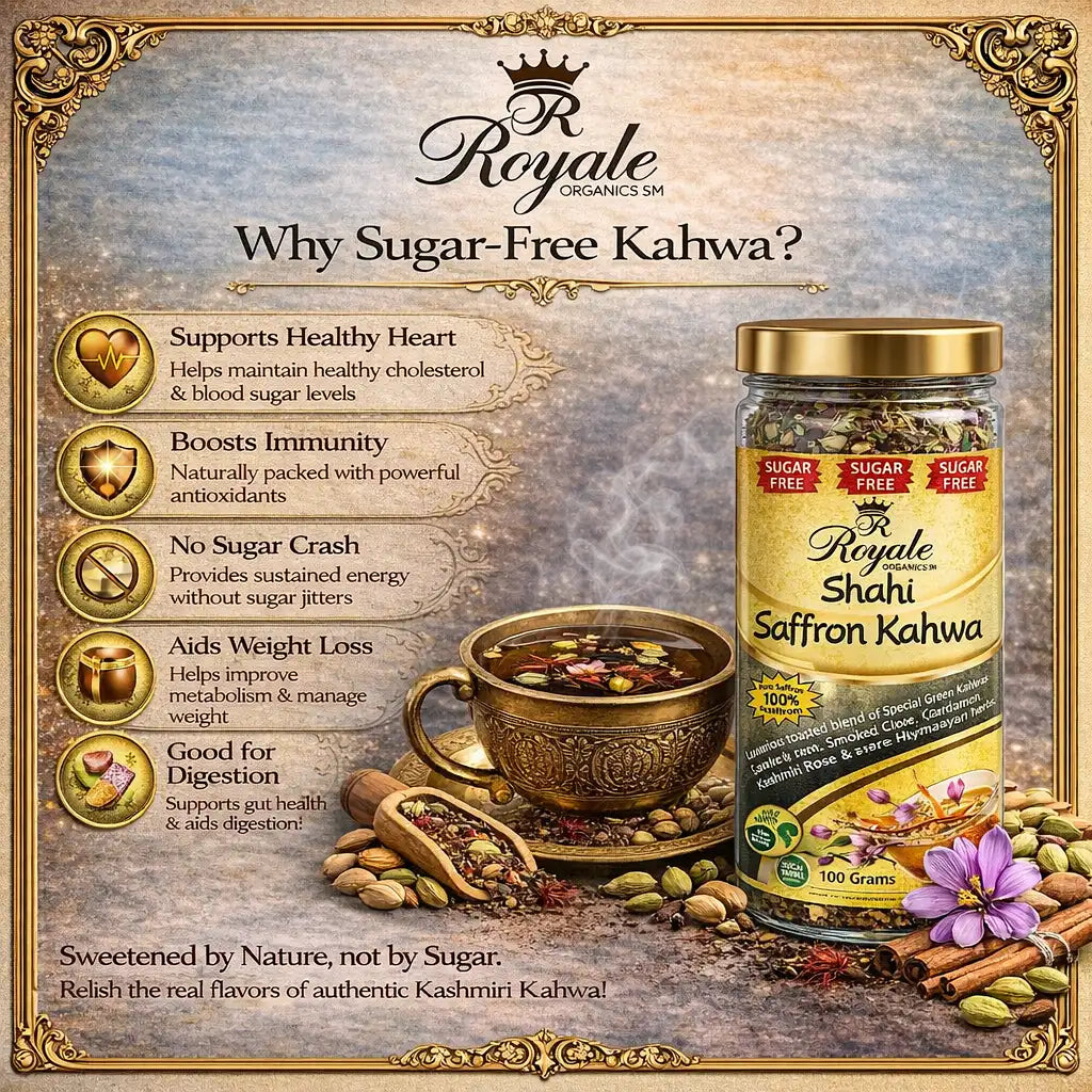 Kashmir Shahi Kehwa (Roasted Herbs & Spices) 100 Grams