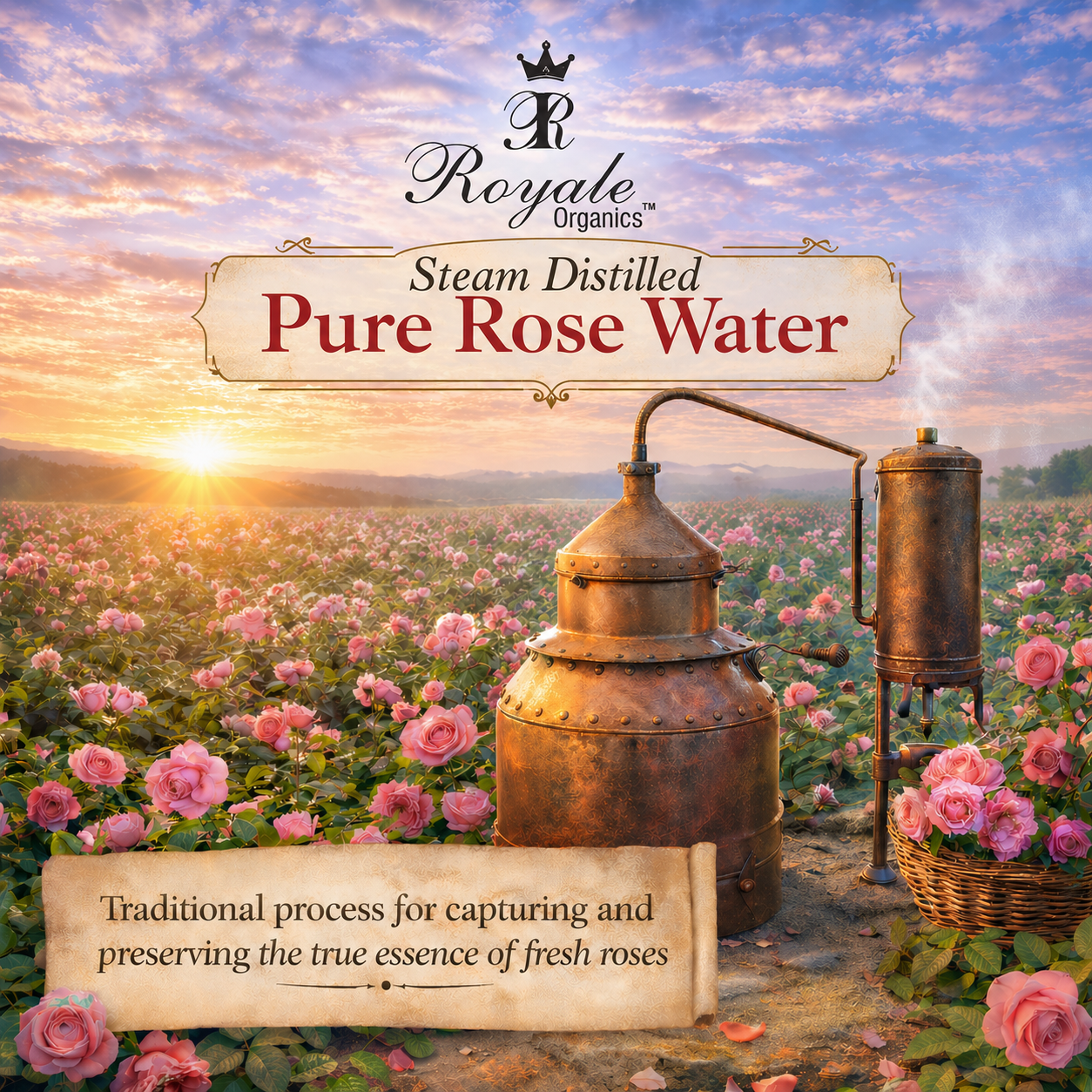Rosewater with Kashmir Kesar (1+1 Offer Pack) 99+99 ml