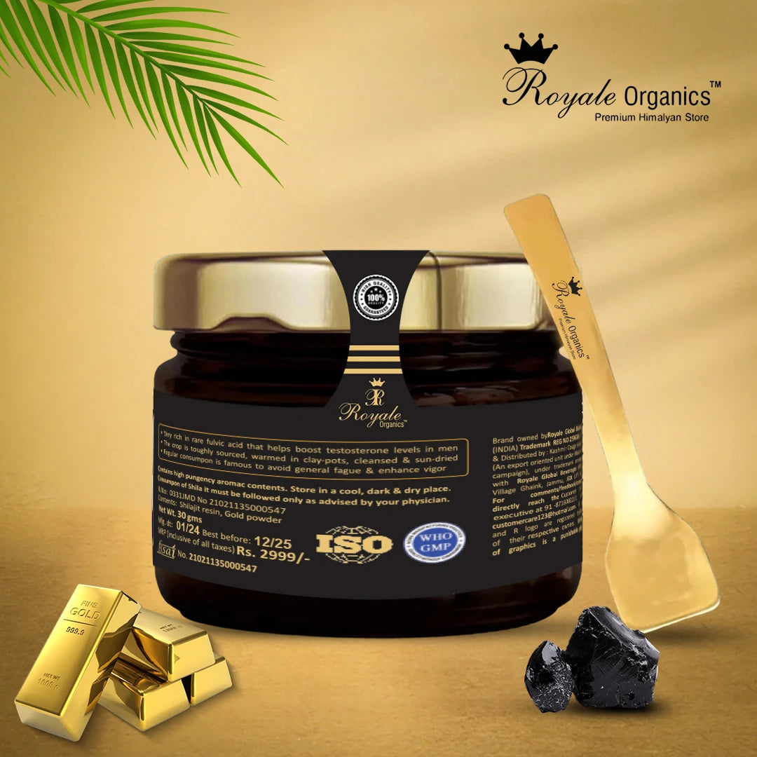 Shilajit with 24-K Gold (Advanced Professional Edition) 29 Gms