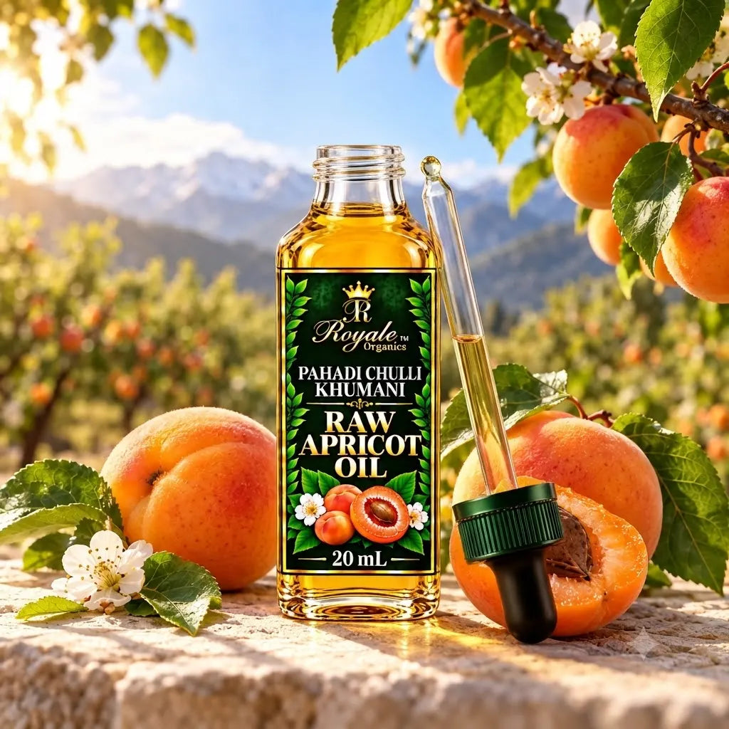 Wild Chulli Khumani Apricot Face Oil for Wrinkles 20 ml