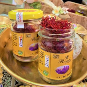 Royale Kashmir Saffron (Export Quality Mongra Grade 1A++ Pampore Crop) 10 gm